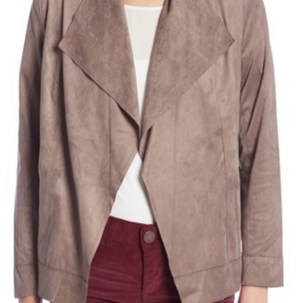 Kut from kloth soft suede jacket